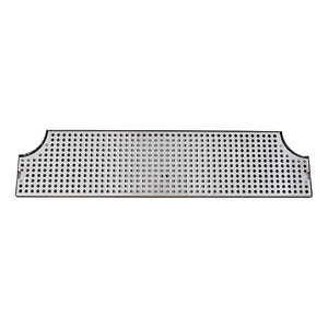 Micro Matic DP-MET-H-34-Z 34" W x 8.5" D Stainless Steel with Drain Drip Tray Trough