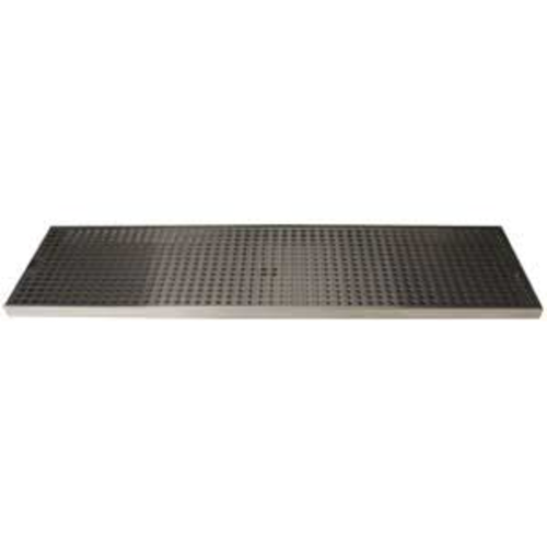 Micro Matic DP-820D-30 30" W x 8" D Stainless Steel with Drain Drip Tray Trough