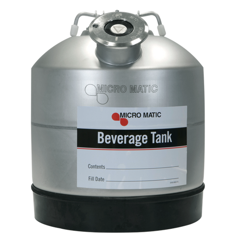 Micro Matic B-9-2 9 Liters Stainless Steel Beverage Container