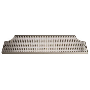 Micro Matic DP-MET-H-28-Z 28" W x 8.5" D Stainless Steel with Drain Drip Tray Trough