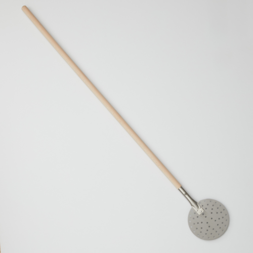 American Metalcraft PPSS837 45.75" L Stainless Steel Round Pizza Peel