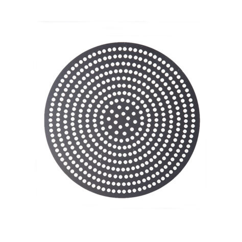 American Metalcraft 18910SPHC 10" W Super Perforated Pizza Disk - Hard Coat Aluminum