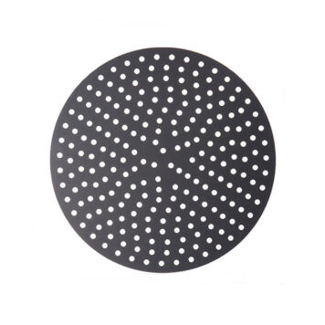 American Metalcraft 18914PHC 14" W Perforated Pizza Disk - Hard Coat Aluminum