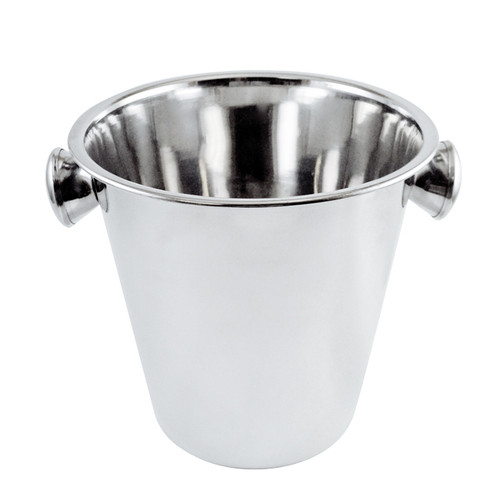 Omcan USA 80834 4 Qt. Stainless Steel Knob Handle Wine Bucket