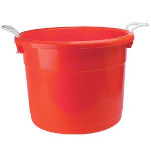 Micro Matic R4219 19 Gal. Red Plastic Rubbermaid Brute Shorty