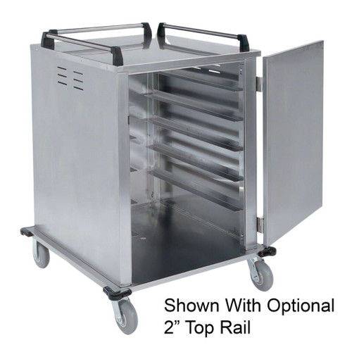 Lakeside 5510 12 Trays Stainless Steel Elite Series Trays Delivery Cart