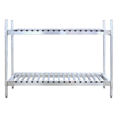 Micro Matic MM-KR204780-2 10 Half Barrels Aluminum Keg Shelving