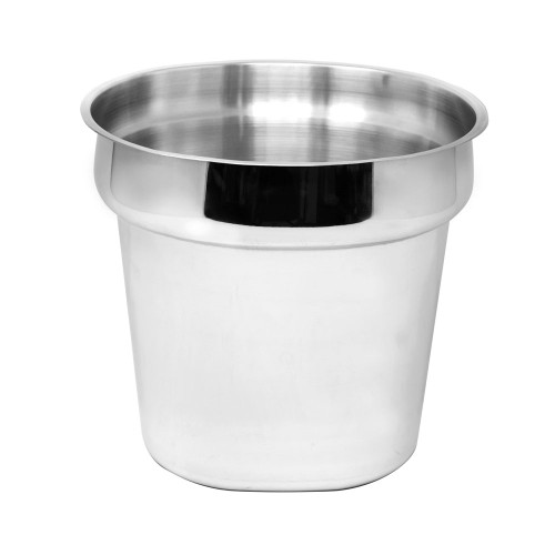 Omcan USA 44668 7 Qt. Stainless Steel Inset for Steam Table