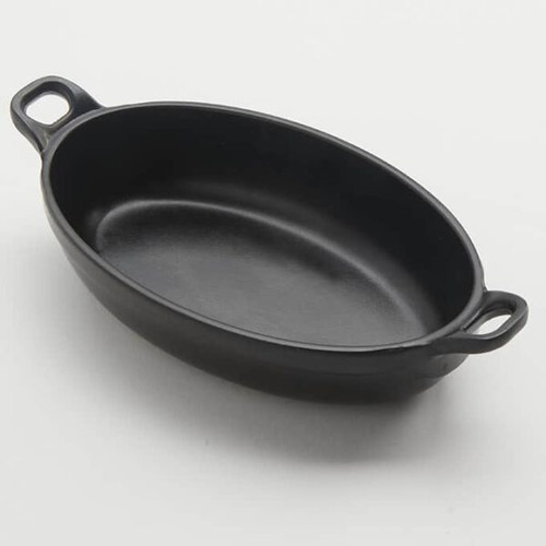 American Metalcraft MC61 4.5" Oz. 5" L x 3.25" W x 1.25" H 6" L Black Melamine