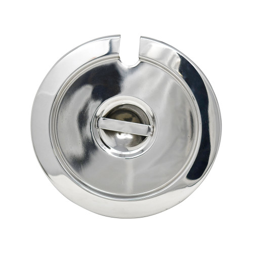 Omcan USA 44672 Stainless Steel Cover for 7 Qt. Steam Table Inset fits Item #44668