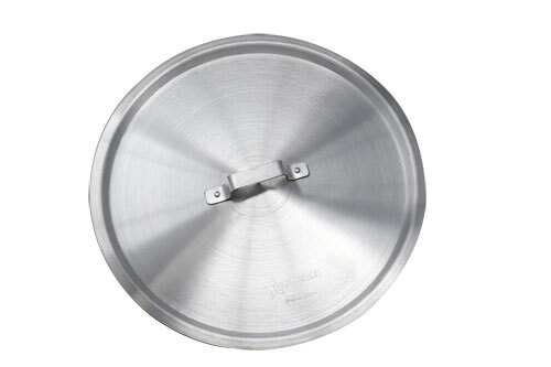Omcan USA 43364 Aluminum Round Aluminum Cover for 24 Qt. Brazier Pan