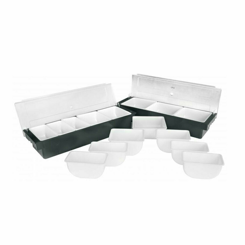 Omcan USA 80596 White Replacement Insert for Condiment Holder #80592