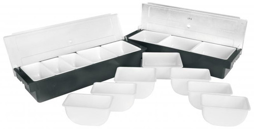 Omcan USA 80596 White Replacement Insert for Condiment Holder #80592