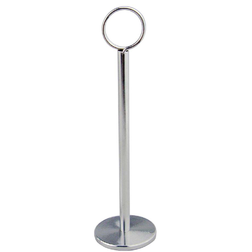 Omcan USA 80014 8" H Chrome Plated Table Number Stand