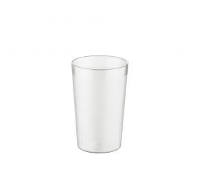 CAC China BVPT-10CL 10 Oz. Clear SAN Plastic Tumbler (6 Dozen Per Case)