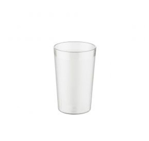 CAC China BVPT-10CL 10 Oz. Clear SAN Plastic Tumbler (6 Dozen Per Case)