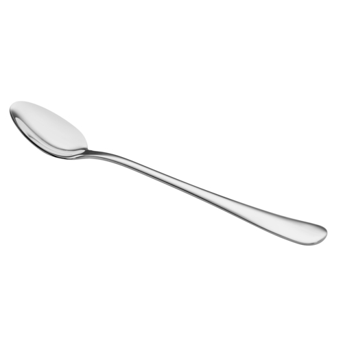CAC China 8003-02 7.38" L Stainless Steel Extra Heavy Weight Noble Iced Tea Spoon (25 Dozen Per Case)