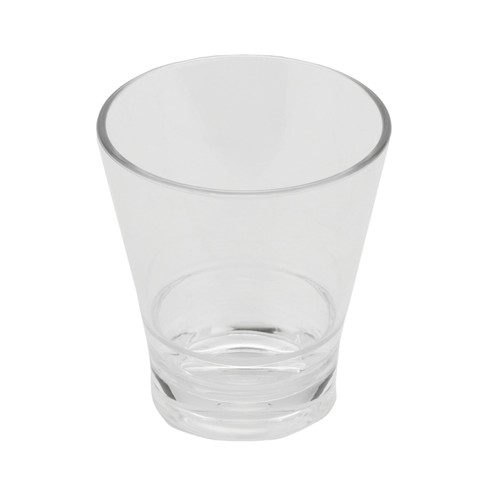 GET S-9-CL 9 Oz. Clear SAN Revo Rocks Glass