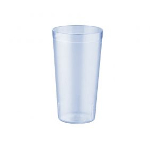 CAC China BVPT-12BL 12 Oz. Blue SAN Plastic Tumbler (6 Dozen Per Case)