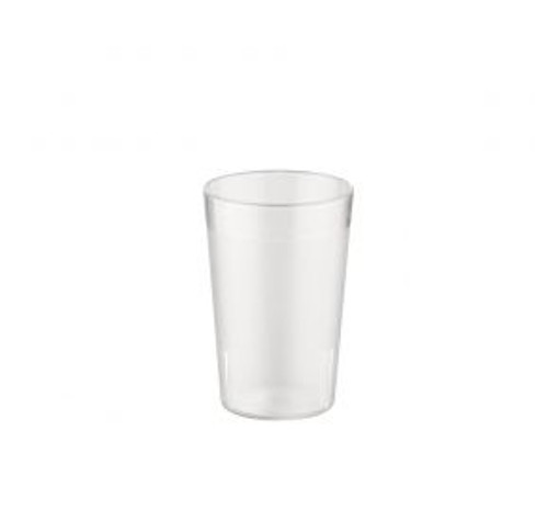CAC China BVPT-05CL 5 Oz. Clear SAN Plastic Tumbler (6 Dozen Per Case)