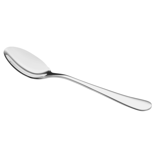 CAC China 8003-03 7.13" L Stainless Steel Extra Heavy Weight Noble Dinner Spoon (25 Dozen Per Case)