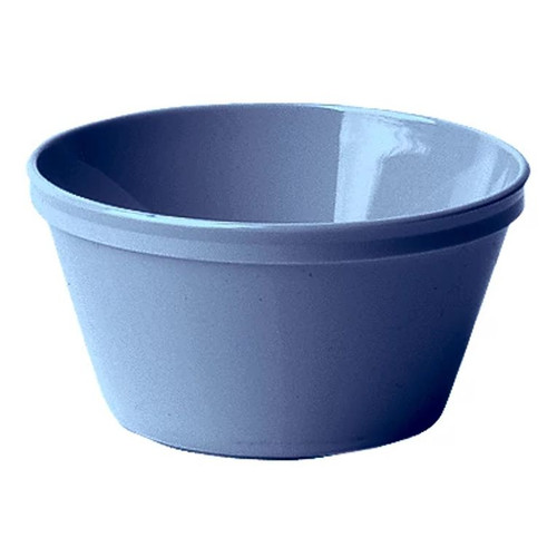 Cambro 35CW401 3.93" Dia. X 2.05" H 8.4 Oz. Round Non-porous Surface Scratch Resistant Slate Blue Camwear Bouillon Cup - 48/Case