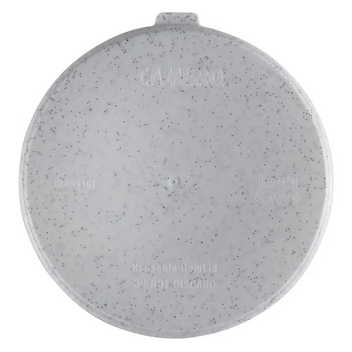 Cambro CLRSB16148 Fits Shoreline and Harbor 16 Oz. Bowl Reusable White CamLid (240 Per Case)