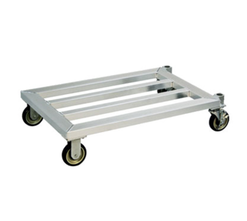 New Age 1200 43.75"W 1000 Lbs. Aluminum Mobile Dunnage Rack
