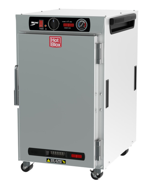 Metro HBCN8-AS-UC 20" W Stainless Steel & Galvanized Solid Door HotBlox Insulated Holding Cabinet - 120 Volts