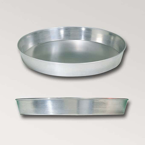 American Metalcraft A90101.5 10" x 9.25" x 1.5 Pizza Pan Tapered and Nesting 18 Gauge Aluminum