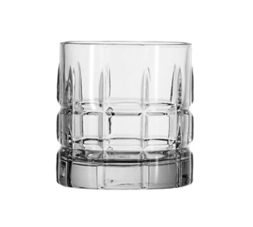 Anchor 68349 10.5 Oz. Clear Glass Tartan Rocks