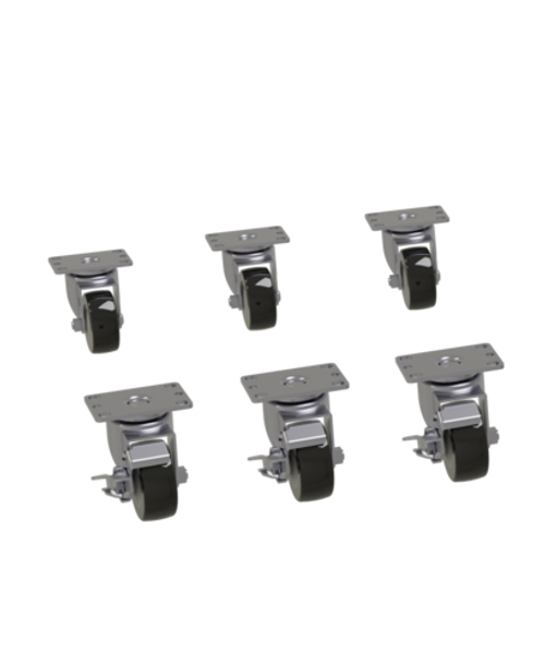 Glastender C-6X4-1/8 4.13" Casters