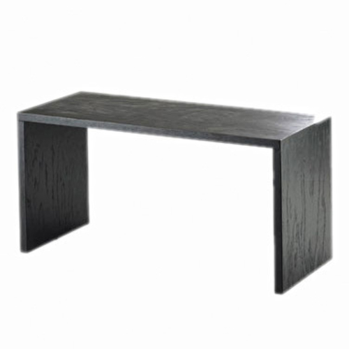 Cal-Mil 1934-12-96 24" W x 10" D x 12" H Rectangle Black Midnight Bamboo Step Riser