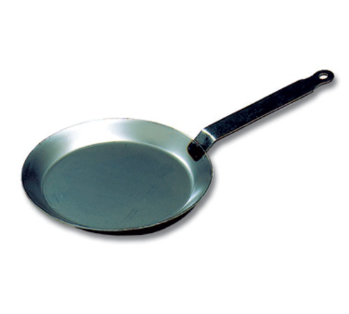 Matfer Bourgeat 062034 9-1/2" Dia. Steel Round Crepe Pan