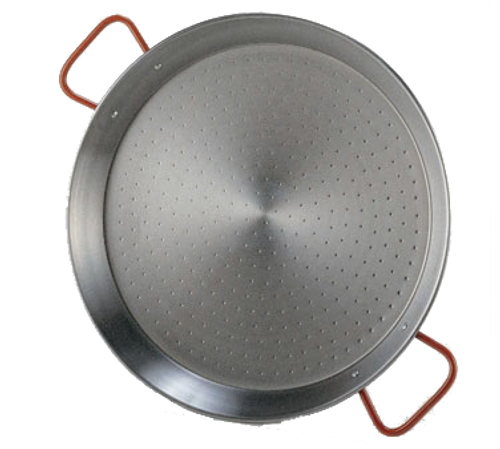 Matfer Bourgeat 071038 14-1/8" Steel Round Paella Pan