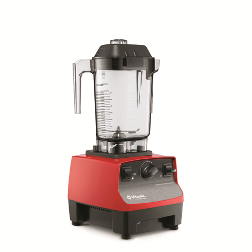 Vitamix 062825 Drink Machine Advance Red 2.3 HP Blender with 48 Oz. Container - 120 Volts