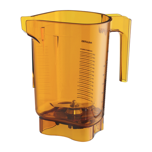 Vitamix 060050 Advance 48 Oz. Orange Copolyester Blender Container - No Lid