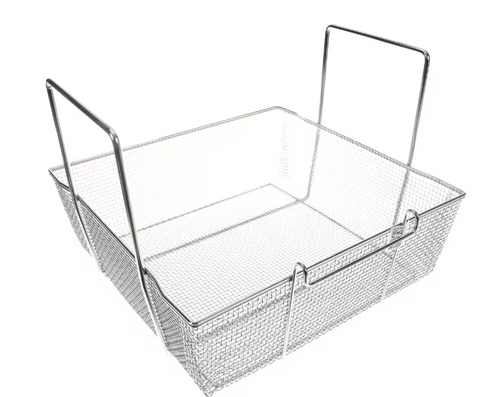 Pitco P6072180 17-1/2" x 16-3/4" x 5-3/4" Square Medium Mesh Basket