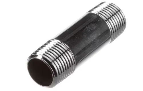 000357-40 NIPPLE, 3/8NPT X 2 LONG, POLISHED-CHROME