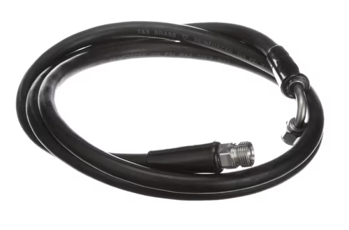 018327-45 BLACK HOSE ASSEMBLY FOR 6' COMBI-OVEN HOSE REEL