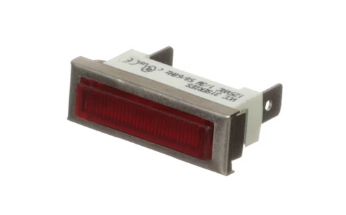 219-22 RED RECTANGLE LAMP