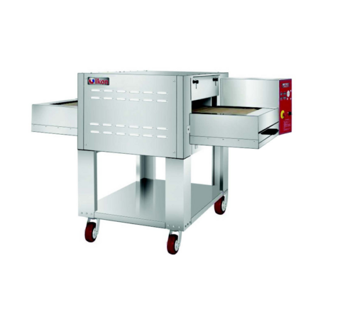 MVP Group C1832E-SB 76.4" W Stainless Steel Floor Model Electric IKON Cooking Conveyor Oven - 208-220 Volts