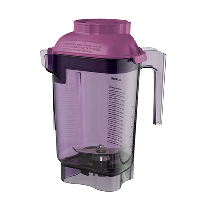 Vitamix 058987 Advance 32 Oz. Purple Copolyester Blender Container with Blade Assembly and Lid