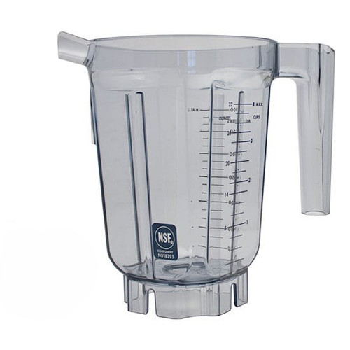 Vitamix 015643 32 Oz. Clear Tritan™ Blender Container - No Lid