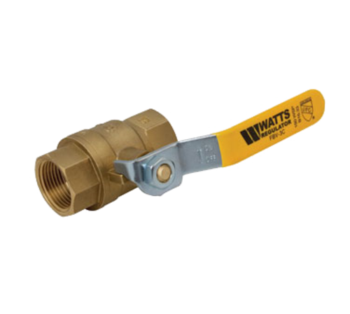 Hatco BALLVALVE3/4 0.75" High Temperature NPT Ball Valve for Units with Drains & Manifold