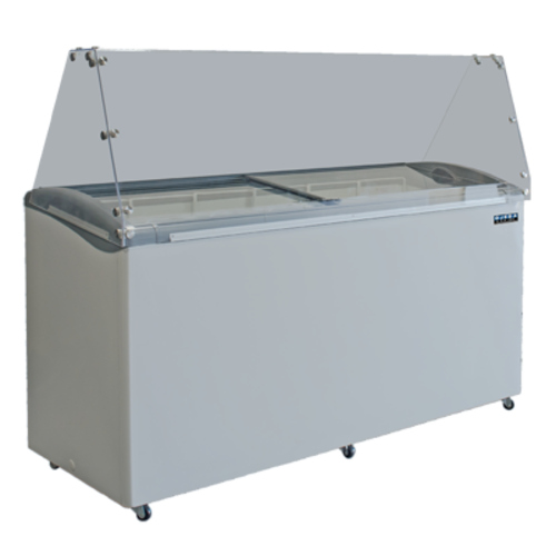 Ojeda USA 12 FLAVOR DIP 51" H x 69.3" W x 26.2" D Ice Cream Dipping Cabinet