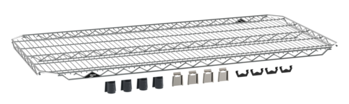 Metro EZA-2448NC 48" W x 24" D Chrome Plated Wire Super Erecta EZ-ADD Shelf