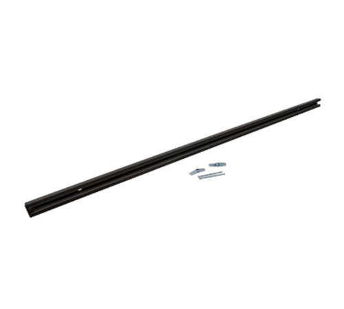 Hatco DL-TRACK-16B Black Track Mount Bar with Coupler
