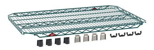 Metro EZA-2436NK3 36" W x 24" D Green Epoxy Coated Wire Super Erecta EZ-ADD Shelf