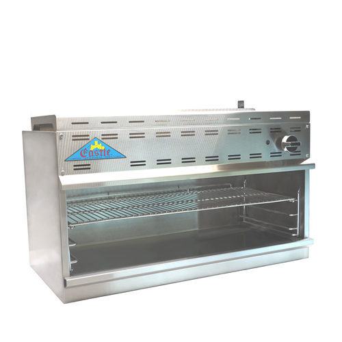 Comstock-Castle CCCM-24-LP 24" W Stainless Steel 1 Infrared Burner Liquid Propane Cheesemelter - 20,000 BTU